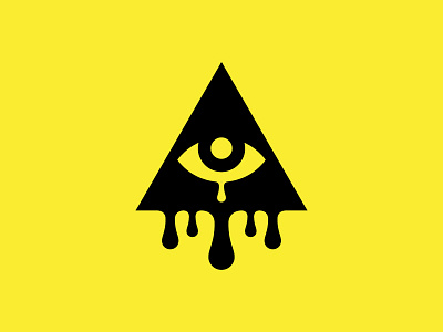 Bleeding aggression bleeding blood eye logo mark obelisk symbol
