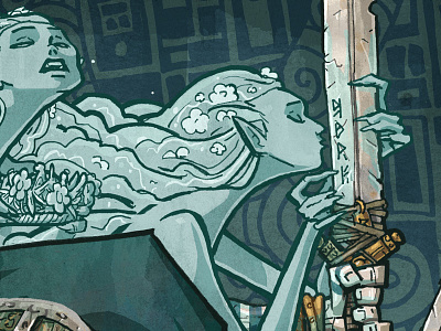 Rolemodels Tease banshee illustration lgal rolemodels warrior