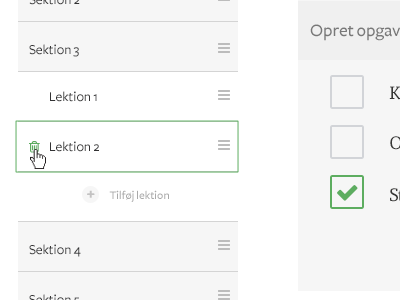 Editor navigation