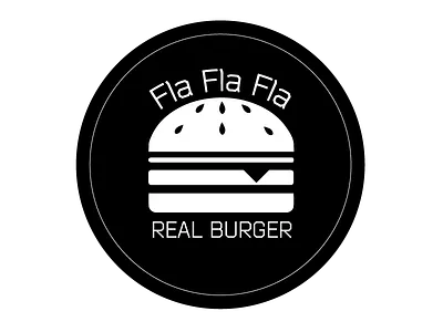 Real Burger burger logo vector