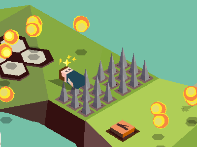Anima - trailer announcement 3d craft flat game indie ios iphone vectors
