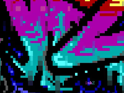 Ink2 ANSI 8 bit ansi ascii bbs oldschool text text mode