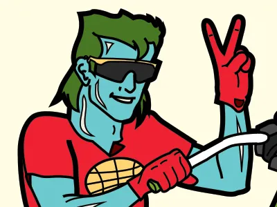 The Power Is Yours 90s cartoons artcrank artcrank denver bicycle bikes captain planet mountain bike peace superfresh teal