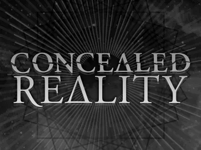 Concealed Reality logo band logo metal