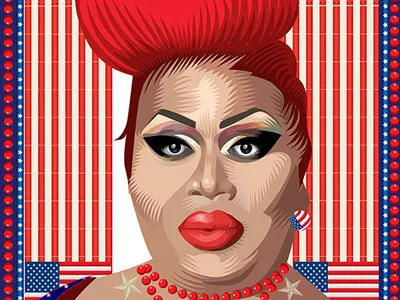 All American Girl american latrice qcassetti royale vector
