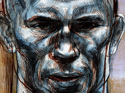 GSP fighter gsp illustration joe morse portrait sports ufc