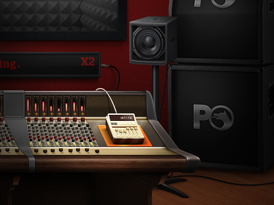 Music Studio illustration music pixel studio