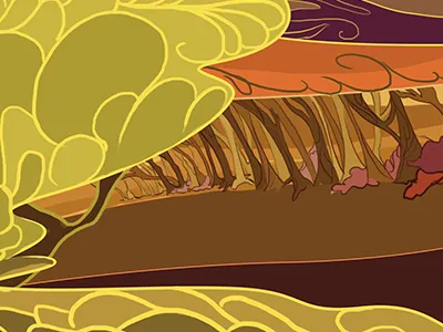 hyundai Art nouveau art artdirection color conceptart illustration lighting