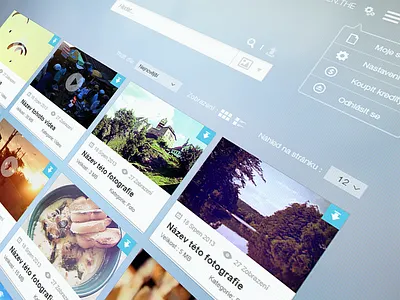 File share service blurred file share ui webdesign