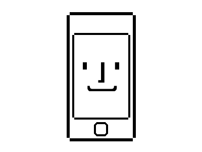 When worlds collide happy iphone mac vector