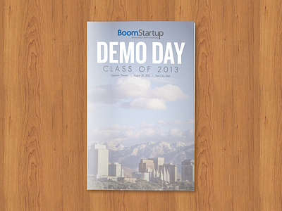 BoomStartup Demo Day Program accelerator boomstartup city day demo lake program salt slc utah wood