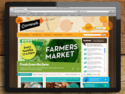 Crossroads Bellevue Consumer Website crossroads bellevue interactive website