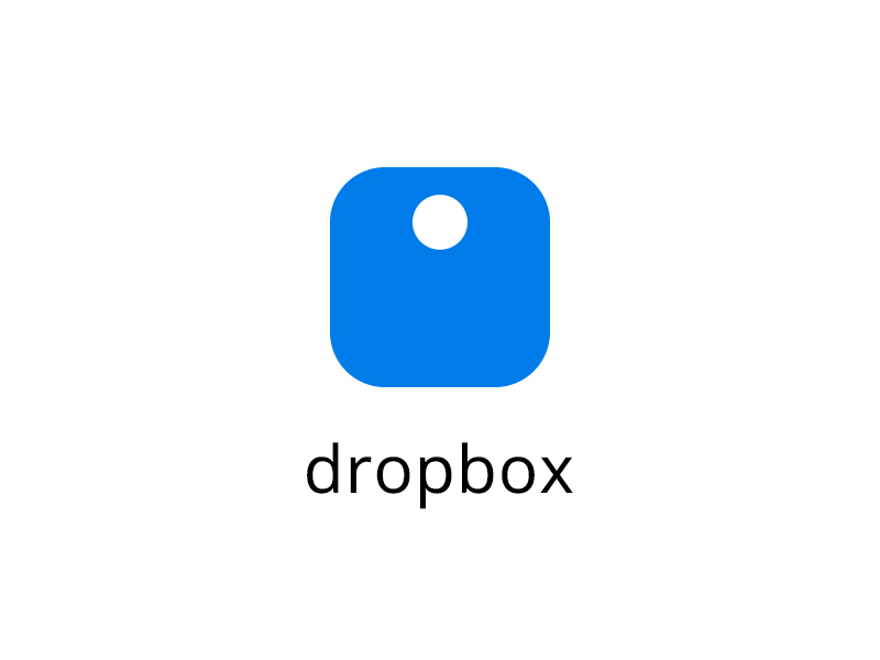 Drop In A Box (animated) dropbox icon rebrand