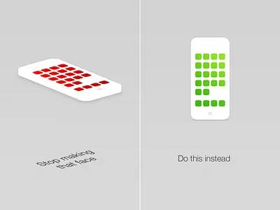 How to: Share app designs on dribbble app apple application design ios iphone isometric mockup presentation