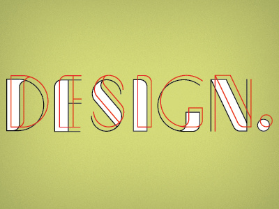 Design design graphic design green red type typography