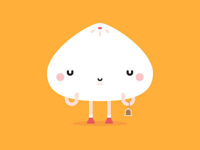 WIP: Siopao asian cuisine character design chinese dumpling food illustration siopao wip