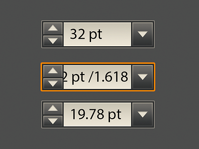 Proportional Typography Illustrator illustrator proportions scale type typography web