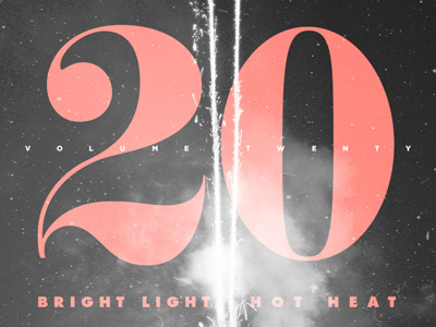 Gm20 album art black and white san serif serif