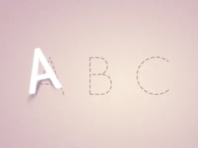 Back to School abc alphabets design education fun kids learning school ui