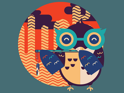 Flouwl desert flute kids owl