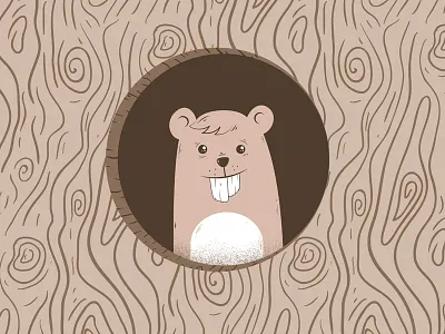 Squirrel illustration squirrel wood