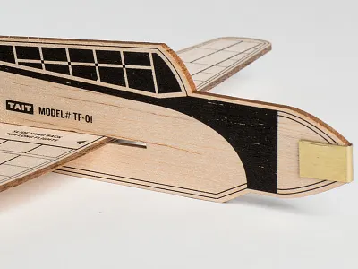 Tait Turbo Flyer airplane matthew tait packaging plane planes product screen printing