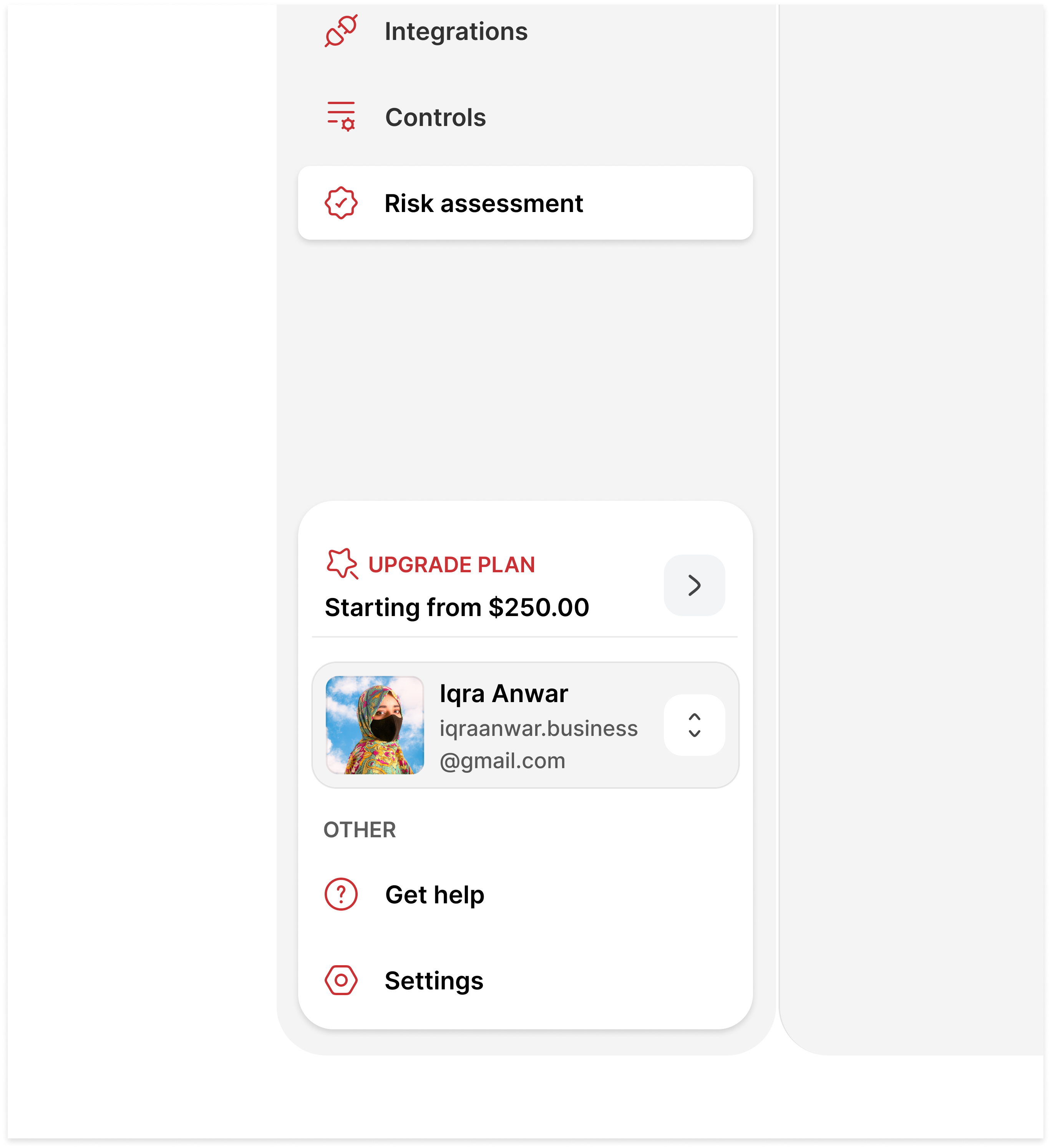 Dashboard Side Navigation dashboard dashboard side navigation red ui side navigation ui ui design ux ux design