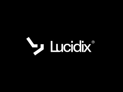 Lucidix Logo branding cleanlogo graphicdesign illustration logo logodesign minimal