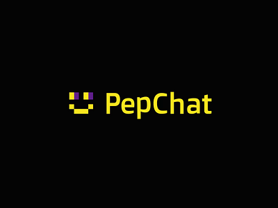 Pepchat Logo Animation 2d animation animation chat logo logo logo animation logo designer logomotion messaging platform logo motion graphics