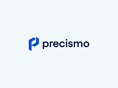 Precismo — Rebrand 3d after before branding graphic design logo p scanning