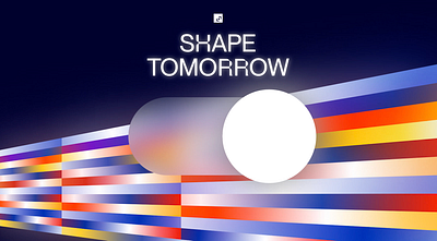 Shape tomorrow 🌈 ON/OFF animation branding design gradients graphic design motion motion design motion graphics switch