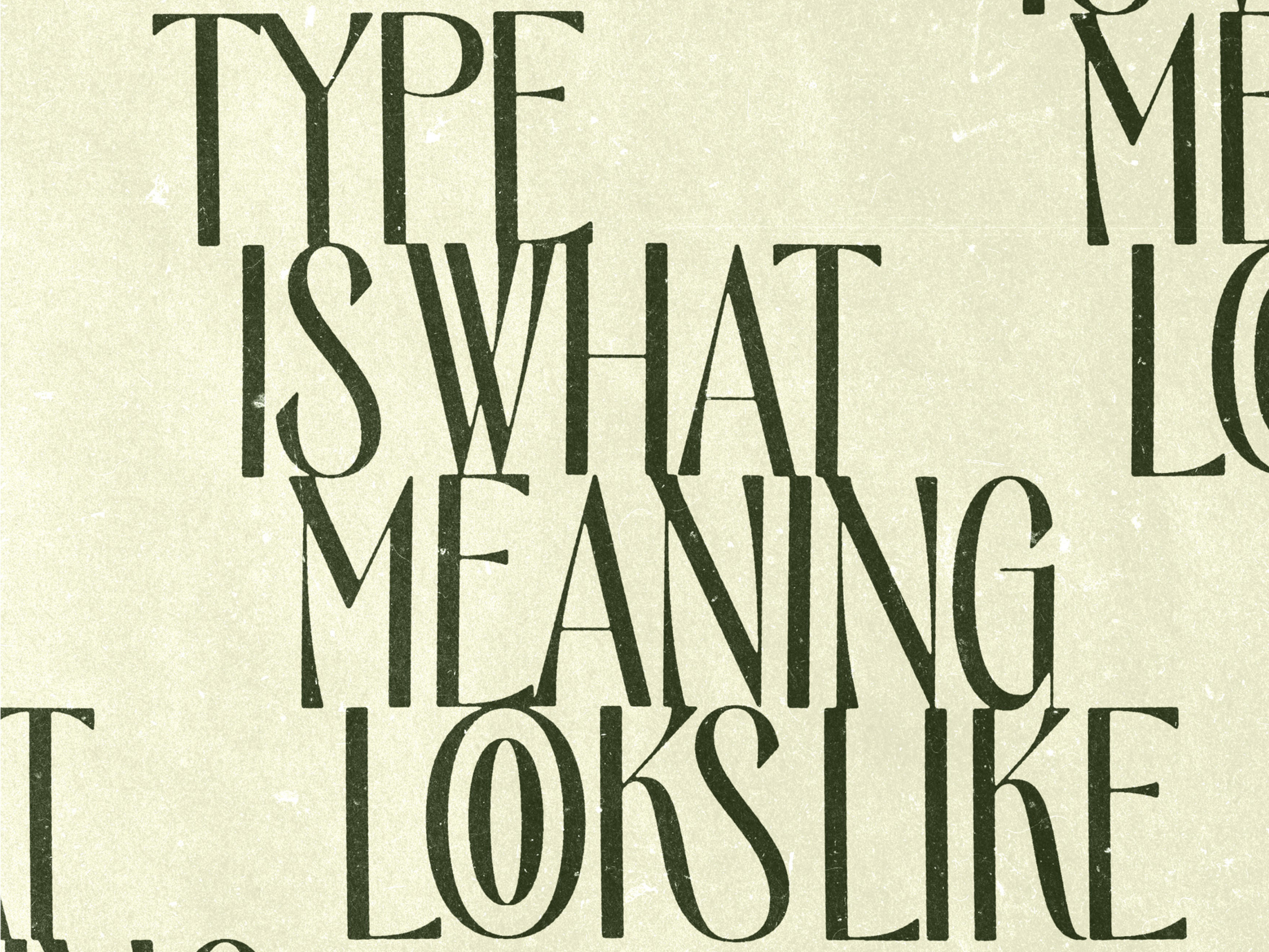 Type is what meaning looks like graphic design poster quote texture type typography weekly design