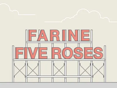 Montreal Dribbble Meetup canada dribbble farine five roses illustration meetup montreal quebec