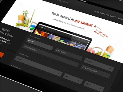 Longo's Web Experience Coming Soon! ipad longos responsive tablet web