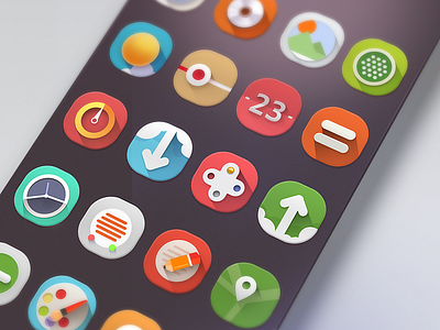 All icons cartoon design gui icon icons music sms theme ui