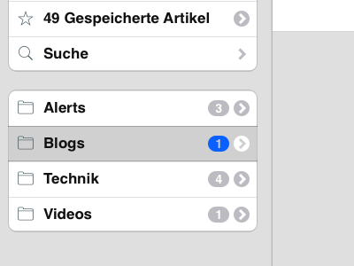 Mr Reader Vorschau III ios7 mr reader