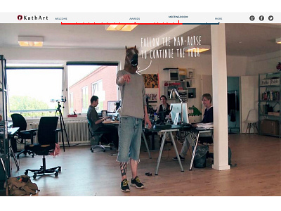 Take a tour of KathArt HQ website