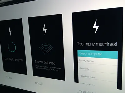 Takana iOS app. 7 app ios ios7 loading takana ui