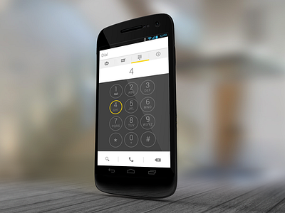 Dial Screen WIP #3 dial screen interaction uxd