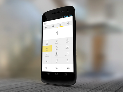 Dial Screen dial screen interaction uxd