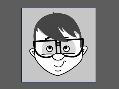 What am I doing? avatar character glasses hipster rounded