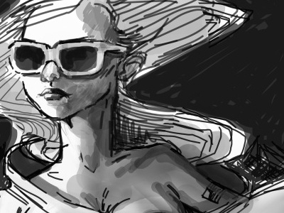 thumbed space gal progress shots to follow astronaut boobie flag sunglasses
