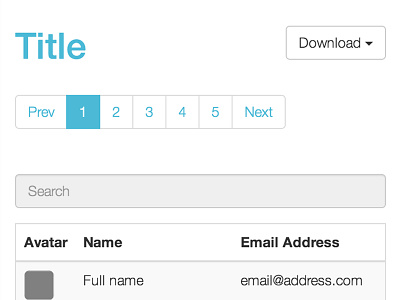 Bootstrap 3: Mobile directory bootstrap