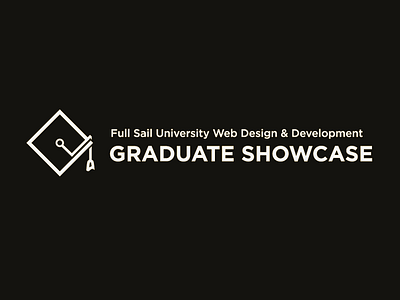 Graduate Showcase Brand cap college logo school simple