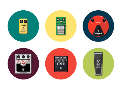 Pedal Icons app design flat icon illustration interface ios7 iphone mobile photoshop ui ux