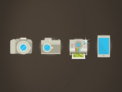 Cameras camera illustration phone