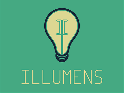 Illumens bulb green illumens light lightbulb