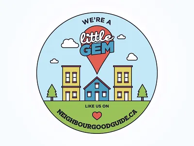 Little Gem Vinyl Cling arvo door cling gotham heart icon illustration japan map marker vinyl cling