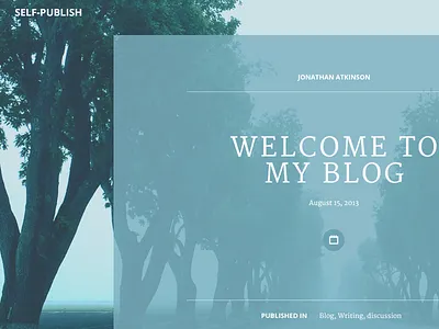 Ink3 featured image meta post theme wordpress