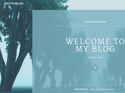 Ink3 featured image meta post theme wordpress